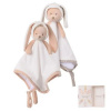 BK MAVERICK BABY RUG muchláček medvěd pruhované uši (30cm) s dárkovým boxem Bukowski Design