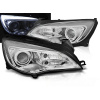 OPEL ASTRA J 10-12 - predné chrom svetlá TUBE LIGHT