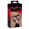 Bad Kitty Pearl String with Silicone Clamps - nohavičky so svorkami