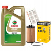Olej 0W40 Castrol Edge + filtron Filtron Opel Insignia A Meriva A 1.6 1.8
