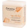 ŌMAKA Naturkosmetik Ō4 Mydlo na vlasy, bio bambucké maslo + olej z marhuľových jadier - 100 g