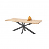Livetastic JEDÁLENSKÝ STÔL, dub, čierna, farba duba, 200/100/76 cm - Online Only jedálne - 000572031101