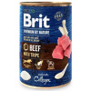 Brit Premium by Nature dog Beef with Tripes 6 x 400 g konzerva