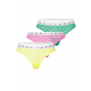 Tommy Hilfiger dámske krajkové tangá 3 pack s logom Veľkosť: M