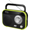 rádio sencor srd 210 bgn čierna/zelená