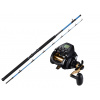 Set na more Elektrický multiplikátor Daiwa 24 Tanacom S 500 J + prút