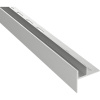 Mexen Line-B lišta na sklo 120 cm ľavá, brúsená oceľ, 181004120L