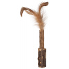 Magic Cat Natural Fun hračka drievko s pierkami 15 cm
