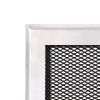 PARKANEX 195 x 195 mm ( 16x16cm ) chrómová matná krbová mriežka