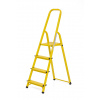 Elkop Oceľový rebrík žltý, 4 priečky