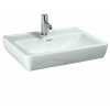 Laufen PRO umývadlo 55cm, s 1 otvorom pre batériu uprostred, biela H8189510001041