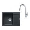 Franke Sety Kuchynský set G256O, fragranitový drez MRG 611-62 a batéria FS 3229.031, ónyx/chróm 114.0700.712