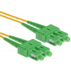 Patch kabel optický duplex SC/APC-SC/APC 09/125 20m SM