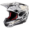 prilba S-M5 MINERAL, ALPINESTARS (svetlo šedá/tmavo šedá camo, vel. XL)