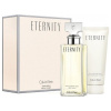 Calvin Klein Eternity parfumovaná voda 100 ml + telové mlieko 100 ml, darč. kazeta