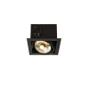SLV KADUX 1 ES111, svietidlo typu downlight, čierne matné, max. 75 W 115540