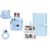 SADA 3V1 PUZDRO + ALBUM NA 108 + HĽADÁČIK pre fotoaparát FujiFilm Instax Mini 12