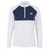 Dámske trička (dlhý rukáv) Tecnifibre Thermo Zipper Longsleeves - white - Biely (S)