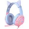Herné slúchadlá Onikuma K9 With Cat Ears Pink Blue (ON-K9-CAT-PNK-BL)