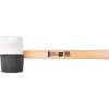 Kladivo Strend Pro HM232 910 g, 320mm, gumené, BlackWhiteHead, drevená rúčka