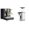 Lelit Bianca PL162T V3, black + Rocket Espresso GIANNINO, chrome/black