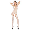 Bodystocking BS043 white biela