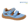 Protetika - barefootové polootvorené topánky NERY blue-v ext. sklade