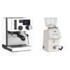Rancilio Silvia BC PID, white + Ascaso H64, white