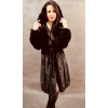 Dámsky kožuch norka ZUZANA brown