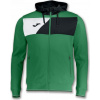 Joma Mikina HOODIE POLY CREW II GREEN Veľkosť: 6XS