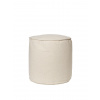 Ferm Living Puf Aun, Ø 40 cm – off-white