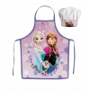 Dětská zástěra s kuchařskou čepicí Ledové Království | Frozen Elsa a Anna a Olaf