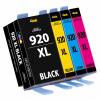 4x TUSZ 920 XL PRE HP OFFICEJET 6000 6500 7000 7500