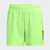 Detské kraťasy Adidas Club 3 Stripes Short JI9255 žlté - Velikost 140