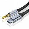 ADAPTÉRNY KÁBEL USB-C mini Jack 3,5 mm AUX DAC 1,5 m