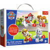 TREFL Baby puzzle Tlapková patrola 4v1 (3,4,5,6 dielikov)