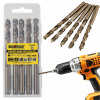 CROWNMAN Sada 5 vrtákov M35 HSS 5% kobalt - 8 mm