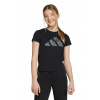 Detské bavlnené tričko adidas čierna farba, KC5448 164