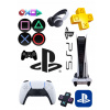 Výtlač cukrová hmota HRY KONZOLA PLAYSTATION PLAYSTATION 5