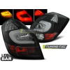 Zadné svetlá LED BAR, Škoda Fabia 2 hatchback, 2007-, čierne black
