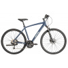 KENZEL Bicykel Distance CR 200 čierno modrý/tyrkys, Veľkosť rámu 56cm