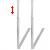 zahrada-XL Teleskopické stolové nohy, nerezová oceľ, 710 mm-1100 mm 2 ks 242152