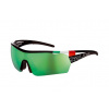 Brýle Salice 006 ITA Black/multireflex green