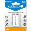 everActive 9V 320 mAh 1 ks EVHLR22-320