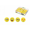 Mazacia guma Smajlíci - 30 ks v boxe, školské potreby pre kreatívne deti