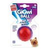 Hračka pes GiGwi Ball loptička S červeno / purpurový
