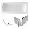 Vaňa 150x70 Aquaria + inštalácia na dlaždice + sifón (Vaňa 150x70 Aquaria + inštalácia na dlaždice + sifón)