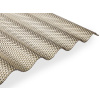 Polykarbonátová vlnitá doska (bronz) Guttagliss WABE, 3500 × 1050 mm – 3,68 m²