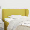 vidaXL Čelo postele so záhybmi zelený 103x23x78/88 cm látka - Zelená - 17350-158951