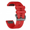 Pásik Silicone pre Garmin 22 mm čierny